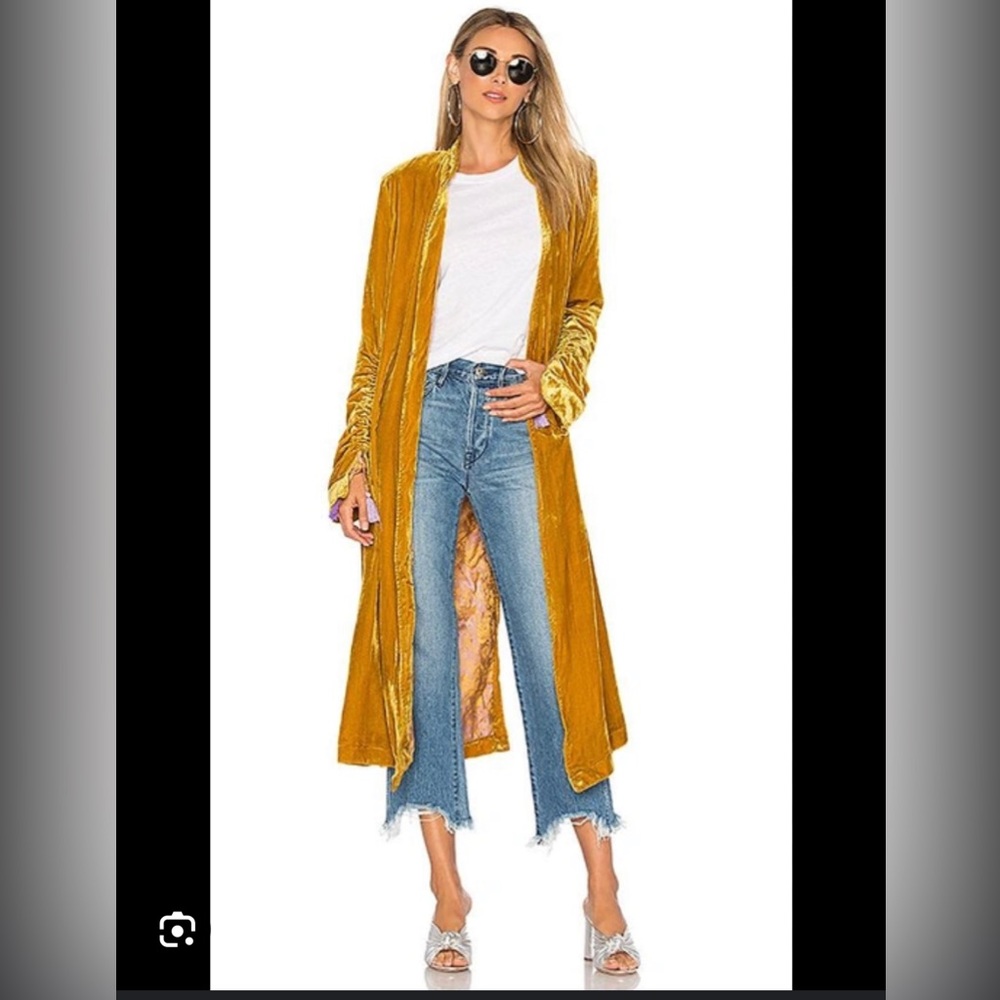 Free people velvet duster